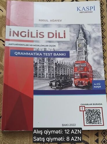 azərbaycan dili test toplusu 1 ci hissə pdf: İngilis dili Testlər 11-ci sinif, Kaspi, 1-ci hissə, 2022 il lalafo.az -da azərbaycan dili test toplusu 1 ci hissə pdf: İngilis dili Testlər 11-ci sinif, Kaspi, 1-ci hissə, 2022 il