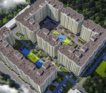 квартиры гостиничного типа продажа: 1 бөлмө, 41 кв. м