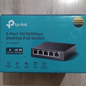 dtf printer: TP-Link TL-SF1005LP неуправляемый PoE коммутатор с 5 портами 10/100 — 4