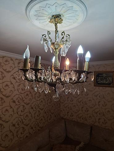 lüstura: Çılçıraq, 10 və daha çox lampa, Metal — 3