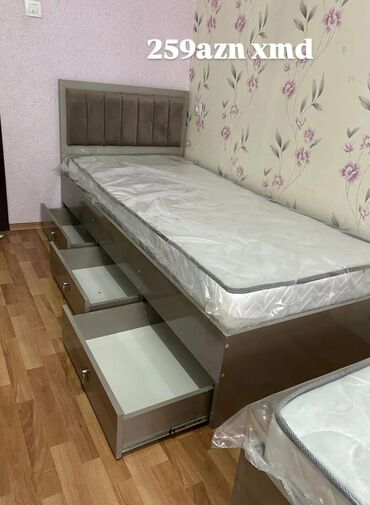 Çarpayılar: Yeni, Təknəfərlik çarpayı, Matras ilə