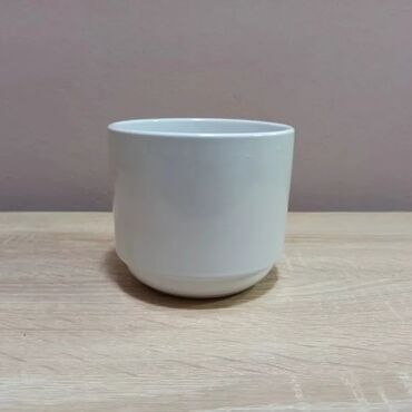 bez boja kuhinje: Pot, Ceramics, color - White, Used