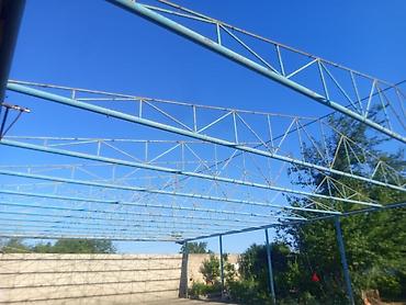 qapi ve pencere: Metall konstruksiya – açıq məkan üçün hazır çərçivə - Material: 16 — 3