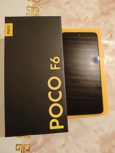 poco m6 8 256: Poco F6, 512 GB, rəng - Qara, Barmaq izi, Face ID, Sənədlərlə — 2