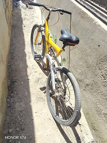 velisoped: Şəhər tipli velosiped – sarı rəngli “CLASSIC BIKE” gövdə - Çərçivə — 3