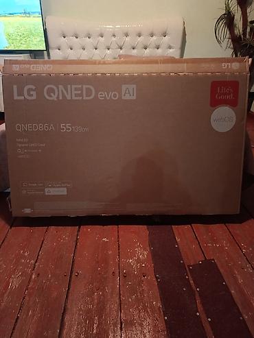 android televizor: Yeni Televizor LG QNED 55" 4K (3840x2160), Ünvandan götürmə — 10