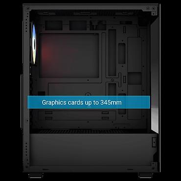 matrexx 40: Корпус ПК, Новый, AeroCool, ATX, цвет - Черный — 3