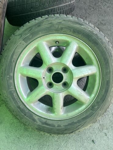 мерседес каратыш: Дөңгөлөктөр монтажда 175 / 65 / R 14, Кыш, Комплект, Жеңил унаалар, Куйма, тешиктери - 4