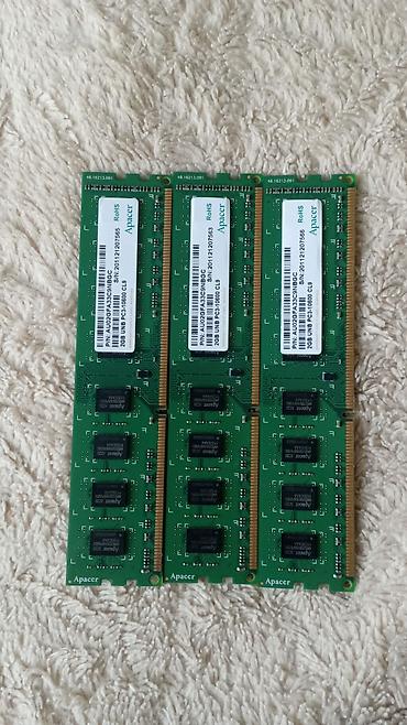 pc hisseleri: Apacer DDR3 masaüstü RAM modulları - Model: Apacer AU02GFA33C9NBGC - — 1