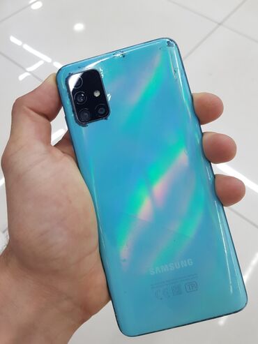 Samsung: Samsung A51, 64 ГБ, цвет - Синий