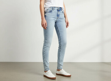 Jeansy: Denim Co, Jeansy damskie, rozmiar M