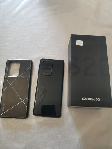 samsung s20 ultra ekran: Samsung Galaxy S20 Ultra, 128 GB, rəng - Qara