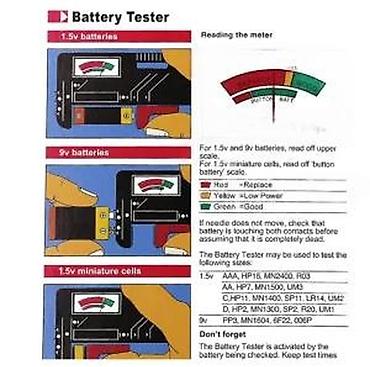 Multimetri: BT-168/BT-168B PRO tester baterija - Univerzalni merač nivoa — 15