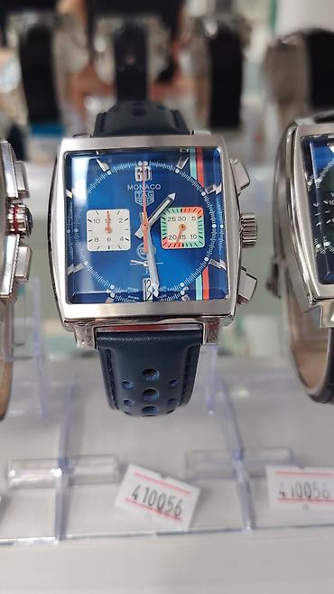 Aksesuarlar: TAG Heuer Monaco kişi qol saatları – kvadrat korpuslu, xronoqraf — 6