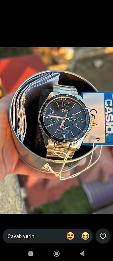 Yeni, Qol saatı, Casio, rəng - Qara