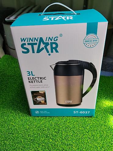 термочайник на 3 литра: Электрический чайник Winning Star ST-6037 - Объем: 3 л - Мощность — 1