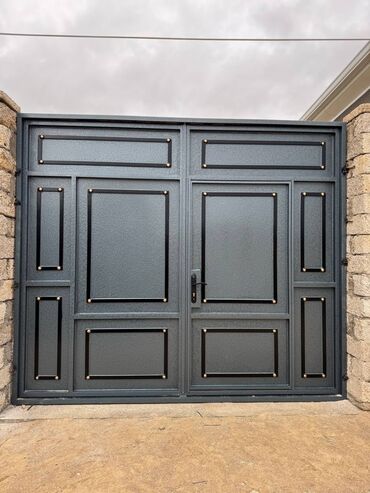 Həyət darvazaları: İstənilən növ darvaza. Qalın profil, keyfiyyətli,çatdırılma — 12