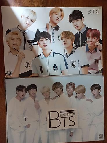 комик: Плакаты группы BTS формата А3 на плотной бумаге, 1 плакат Ли Мин Хо 1 — 4