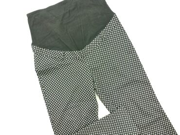 czarne bluzki wieczorowe: Material trousers for women, H&M, 2XL (EU 44)