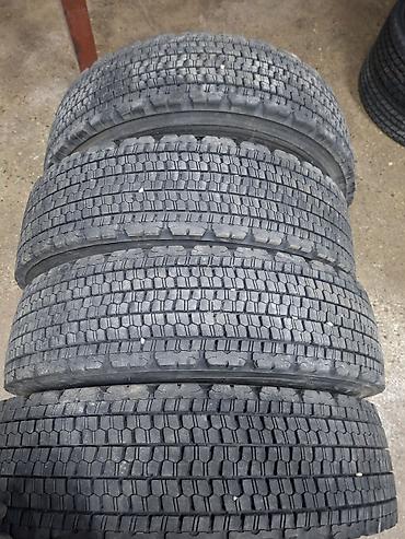 Шины 225 / 80 / R 17.5, Зима, Б/у, Комплект, Легкий коммерческий транспорт (C/LT), Япония, Bridgestone