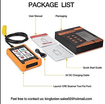 AZ - Diagnostic auto scanners: LAUNCH X431 Creader Elite OBD2 Ford, Lincoln, Mazda Može da — 9