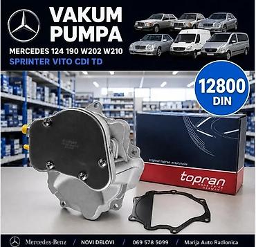 pumpica za karburator: VAKUM PUMPA MERCEDES 124 190 E C KLASA W202 W210 SPRINTER | Vakum — 1