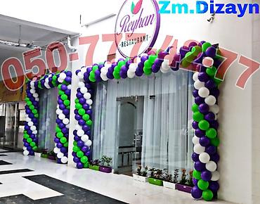 Digər oyuncaqlar: Açılış üçün şar dekorlar - Mağaza, restoran, market, obyekt — 1