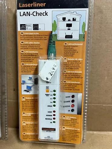 Multimetri: Laserliner LAN-Check – tester za Ethernet/LAN kablove - Profesionalni — 2