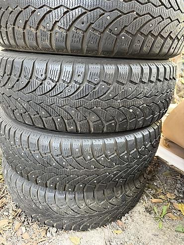 205: Комплект из 4 зимних шипованных шин 205/65 R16 99T M+S. Особенности — 1