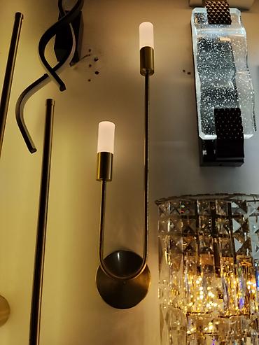 smart light: Бра настенное в современном стиле - Двухрожковый светильник — 1