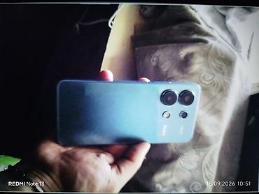 retro mobil: Redmi Note 13, 128 GB, rəng - Mavi, Barmaq izi — 3