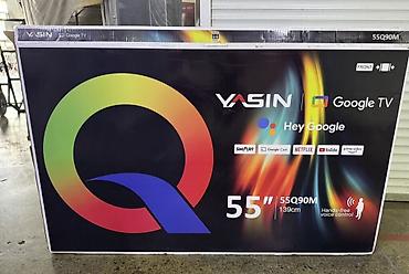 Телевизор YASIN 55Q90M 55" (139 см) с Google TV - Платформа: Google