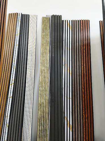 Dekorativ divar panelləri və lezvalar - Material: PVC/MDF əsaslı