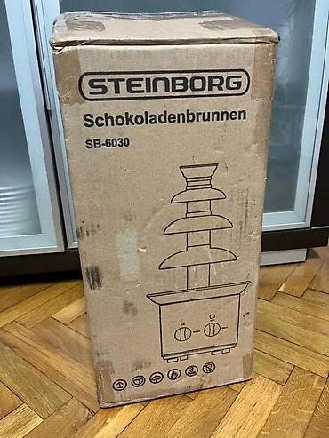 Ostali kuhinjski aparati: Čokoladna fontana Steinborg SB-6030 - Sistem sa 4 nivoa za ravnomerno — 8