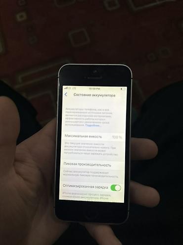 Apple iPhone: IPhone SE, Серебристый, 100 % — 4