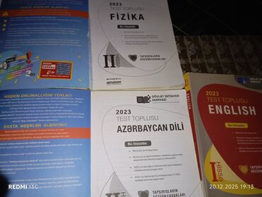 Testlər: Fizika Testlər 11-ci sinif, DİM, 2-ci hissə, 2023 il — 6