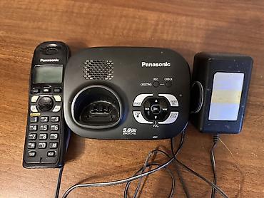 ff telecom: Panasonic simsiz ev/ofis telefonu və baza stansiyası Xüsusiyyətlər: - — 2