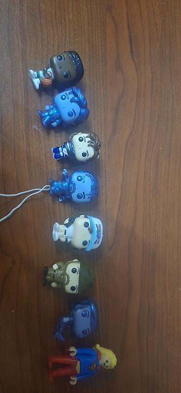Funko Pop üslubunda mini fiqurlar dəsti.Tək tək satış var