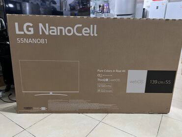 Televizorlar: LG 55Nano816Qa 2023 model Nano texnologiyası 1 il rəsmi zəmanət