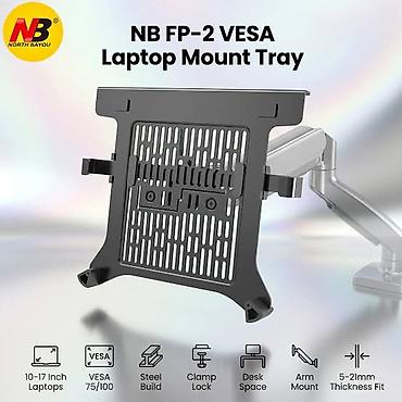 Настольные ПК и комплектующие: 🔥 NB Ergonomic FP-2 Single – 13"-17" Laptop Mount Laptopu masaüstü — 1