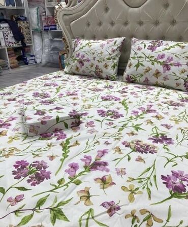 Комплекты постельного белья: Наволочка 100% хлопок, наволочка, простынь на резинки, покрывало at lalafo.kg — 39 Комплекты постельного белья: Наволочка 100% хлопок, наволочка, простынь на резинки, покрывало — 39