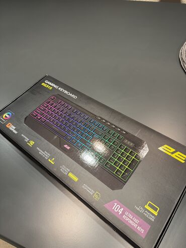 Kompüter ehtiyyat hissələri: Gaming Keyboard 2E KG315
Hec bir problemi yoxdur cemi 1 ay islenib