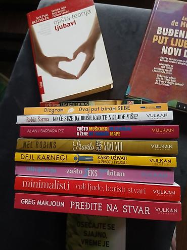 Knjige: Kolekcija knjiga o ličnom razvoju, odnosima i produktivnosti – razni — 8