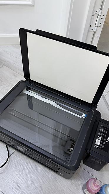 Принтерлер: МФУ Epson L456 с системой непрерывной подачи чернил. Устройство — 6