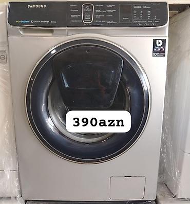 Məişət texnikası: Samsung paltaryuyan maşın – EcoBubble, Digital Inverter, 6.5 kq - Ön — 1