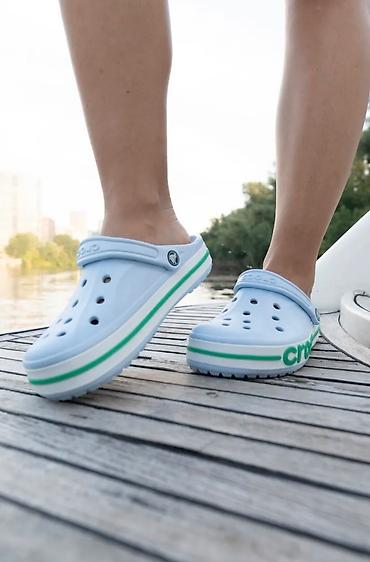 Босоножки, сандалии, шлепанцы: Мужские сандалии, 36, Crocs, Новый, цвет - Белый, Самовывоз, Бесплатная доставка, Платная доставка — 18