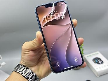 aiphone x: IPhone 13, Б/у, 256 ГБ, Синий, Защитное стекло, Чехол, 100 % — 7