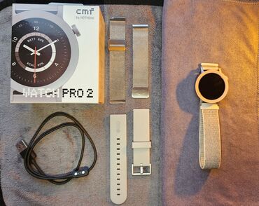 Другие смарт-часы: Умные часы CMF by Nothing Watch Pro 2 с круглым цветным дисплеем