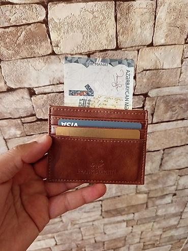 accessories: Pulqabı, Təbii dəri, Yeni — 3