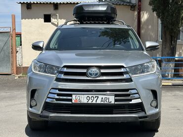 куплю битые машины: Toyota Highlander: 2018 г., 3.5 л, Вариатор, Гибрид, Внедорожник